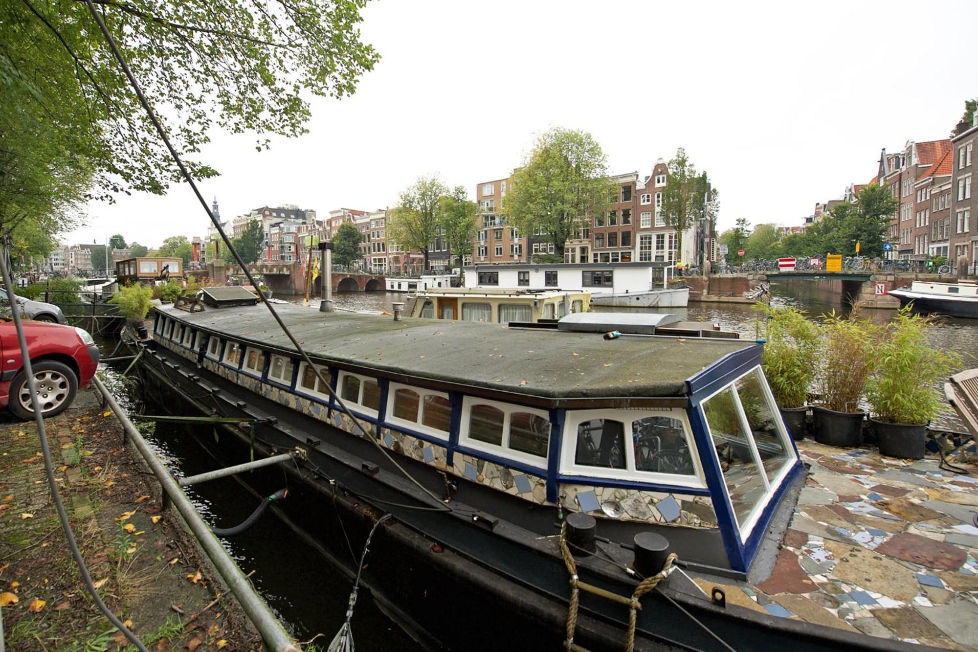 Amsterdam Center - Houseboat B&B By Captain Ricard Buitenkant foto