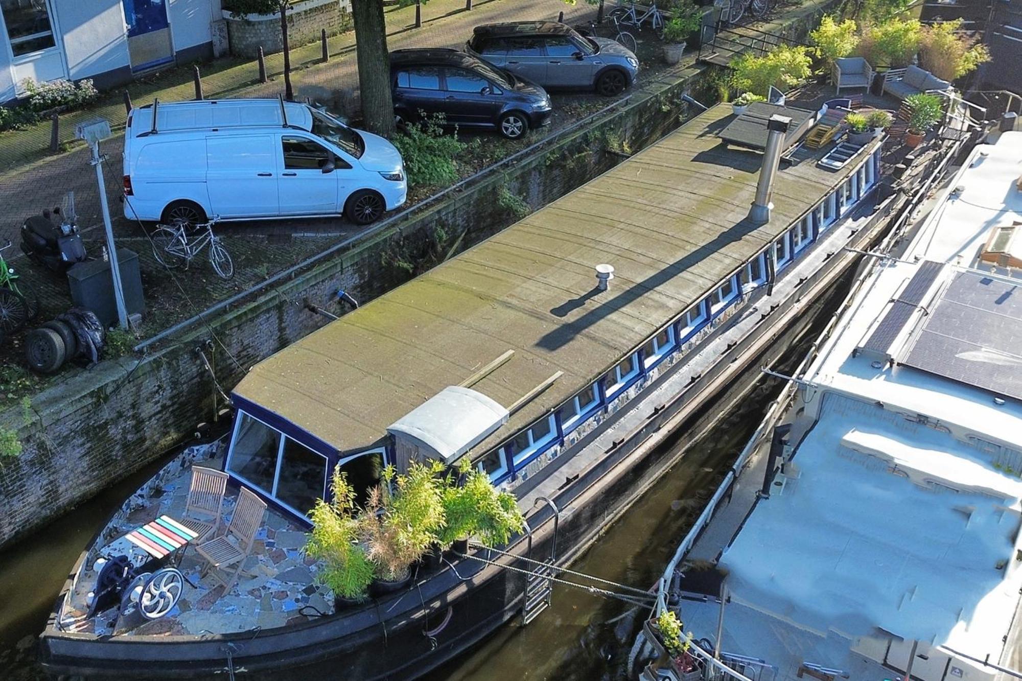 Amsterdam Center - Houseboat B&B By Captain Ricard Buitenkant foto